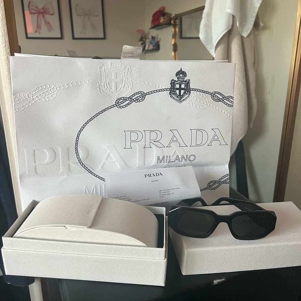 Prada Black Sunglasses